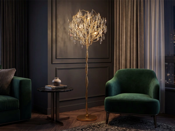 GOCCIA crystal floor lamp 1700 - V20037 1