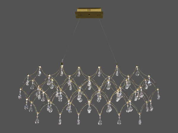 JOYA 900 Crystal Pendant Light - V40024S 3