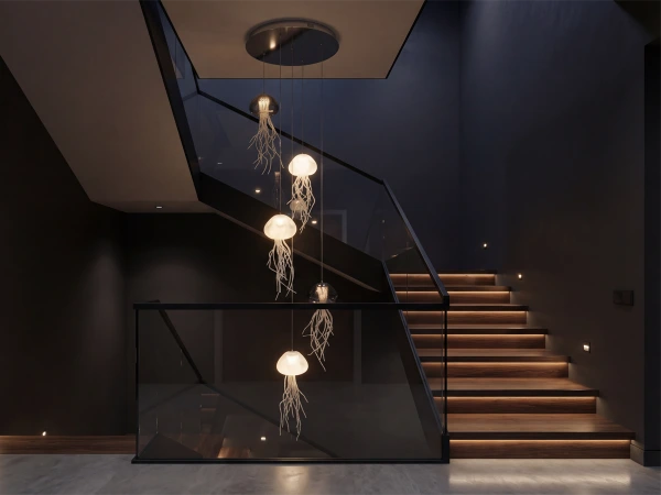 MEDUSA hanging crystal chandelier - V30061 1