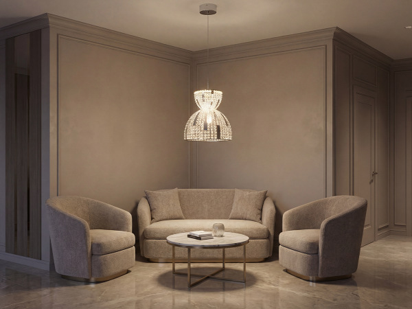 KATRIA závesná krištáľová lampa 350 - V30043 2