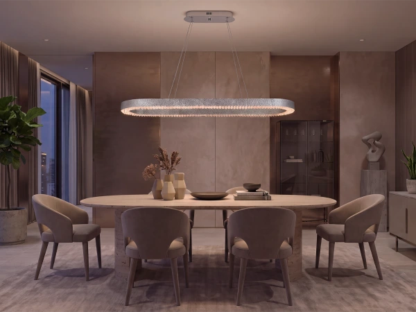 SARITA hanging crystal chandelier 1150 - V30141 1