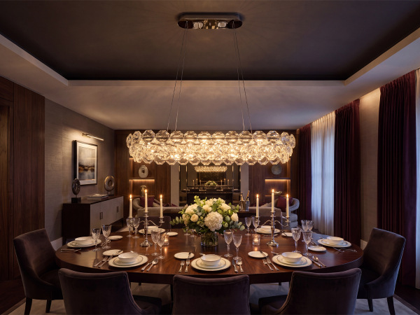 GLORIA hanging crystal chandelier 1050 - V30110 4