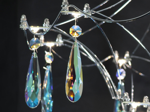 JOYA 600 Crystal Pendant Light - V40072 7