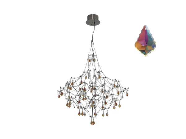 JOYA 870 Crystal Pendant Light - V40083