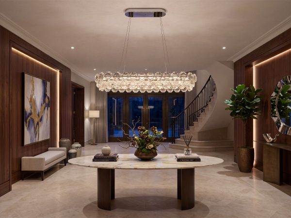 GLORIA hanging crystal chandelier 1050 - V30110 6