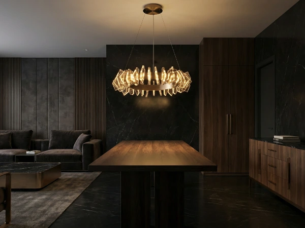 PIKASO hanging crystal chandelier 650 - V30023 4