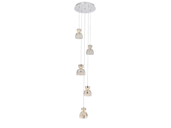 KATRIA závesná krištáľová lampa - V30044 2