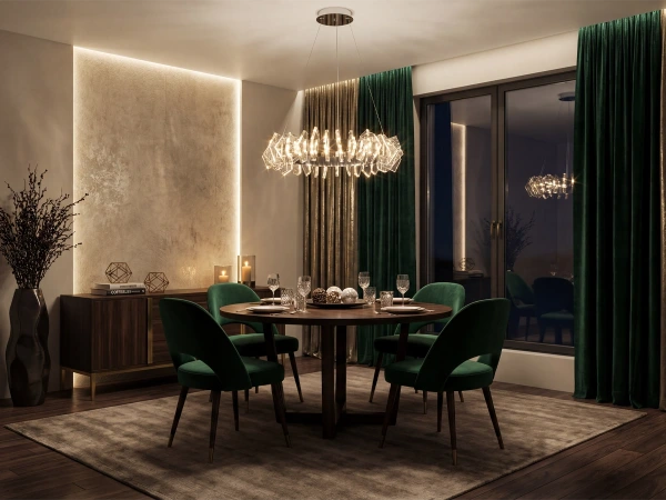 PIKASO hanging crystal chandelier 650 - V30023 5