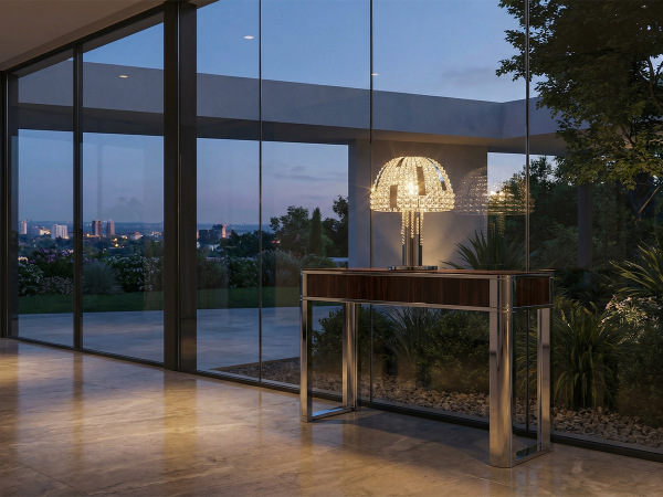 KATRIA stolná krištáľová lampa 350 - V30046 1